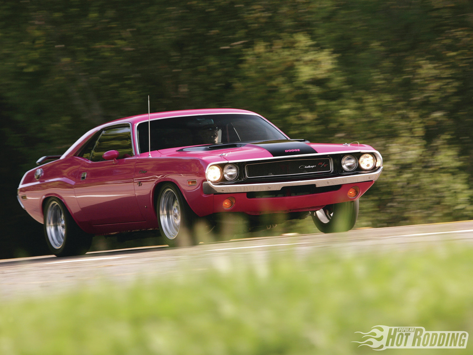 1970, Dodge, Challenger, Rt, Hot, Rod, Muscle, Cars Wallpaper
