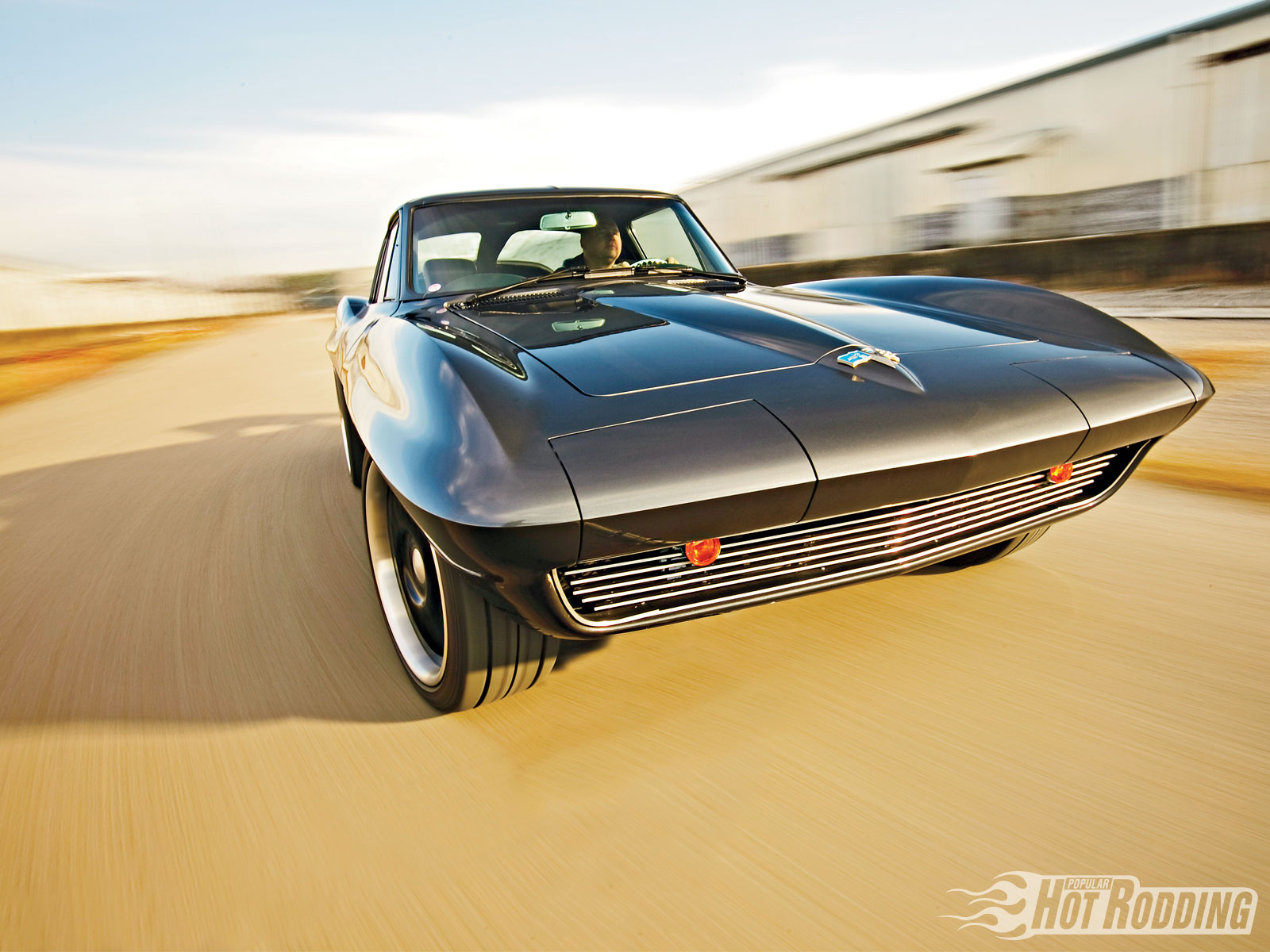 1963, Chevy, Corvette, Hot, Rod, Muscle, Cars, Supercar Wallpaper