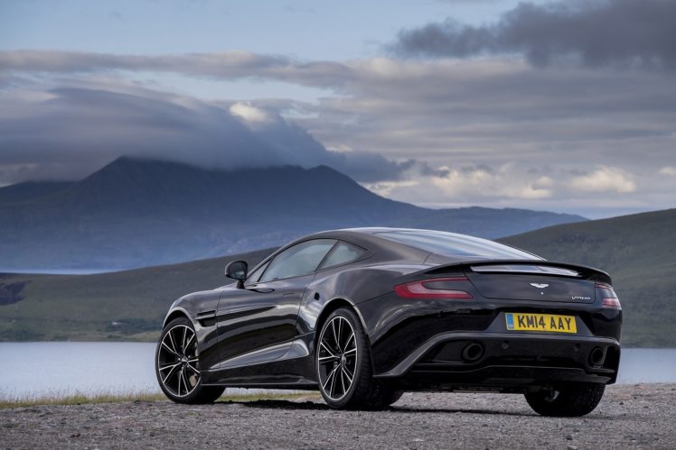 2015, Aston, Black, Carbon, Cars, Martin, Vanquish HD Wallpaper Desktop Background