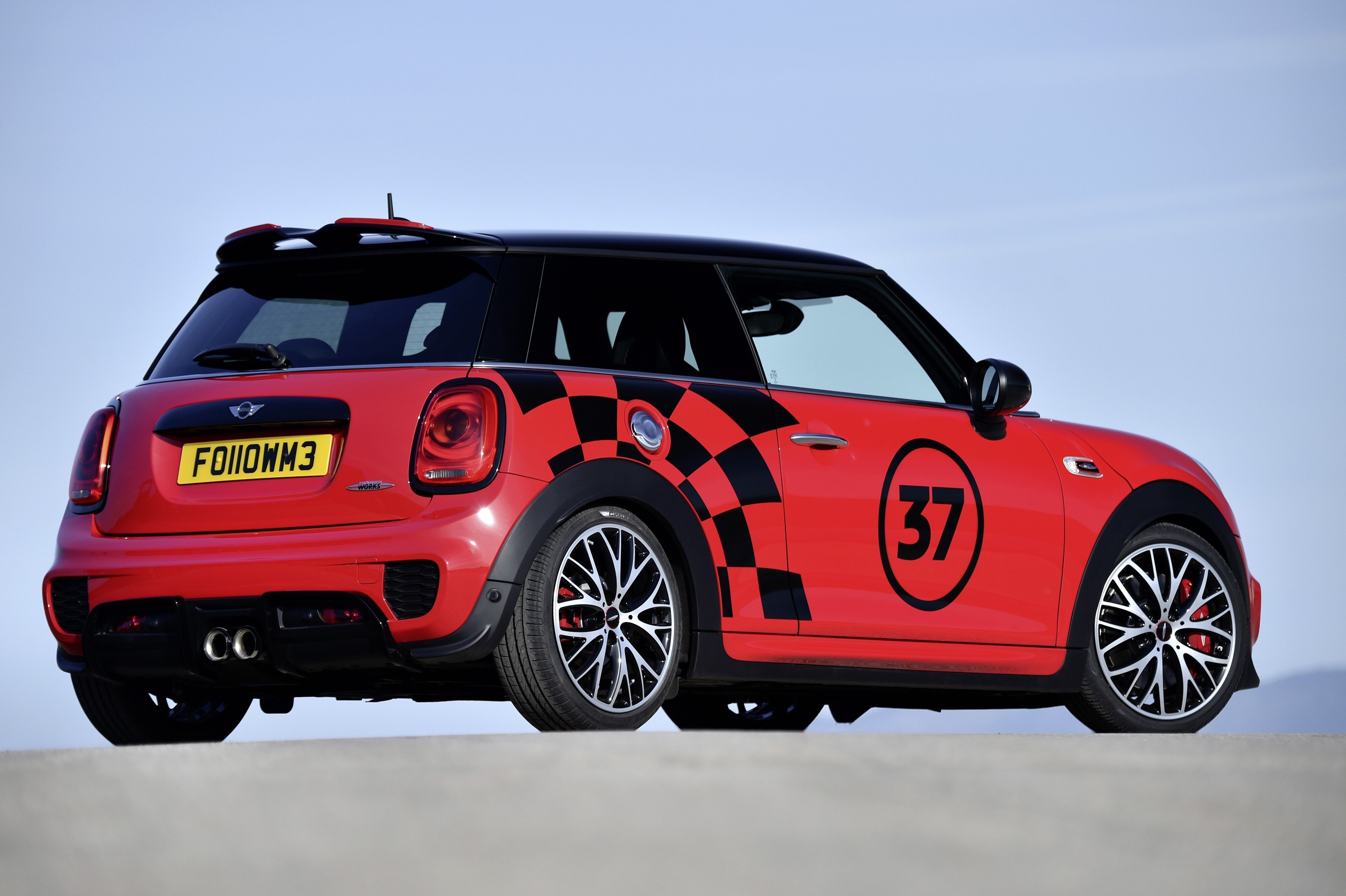 mini, John, Cooper, Works, Accessorized, 2015, Cars, Red Wallpaper