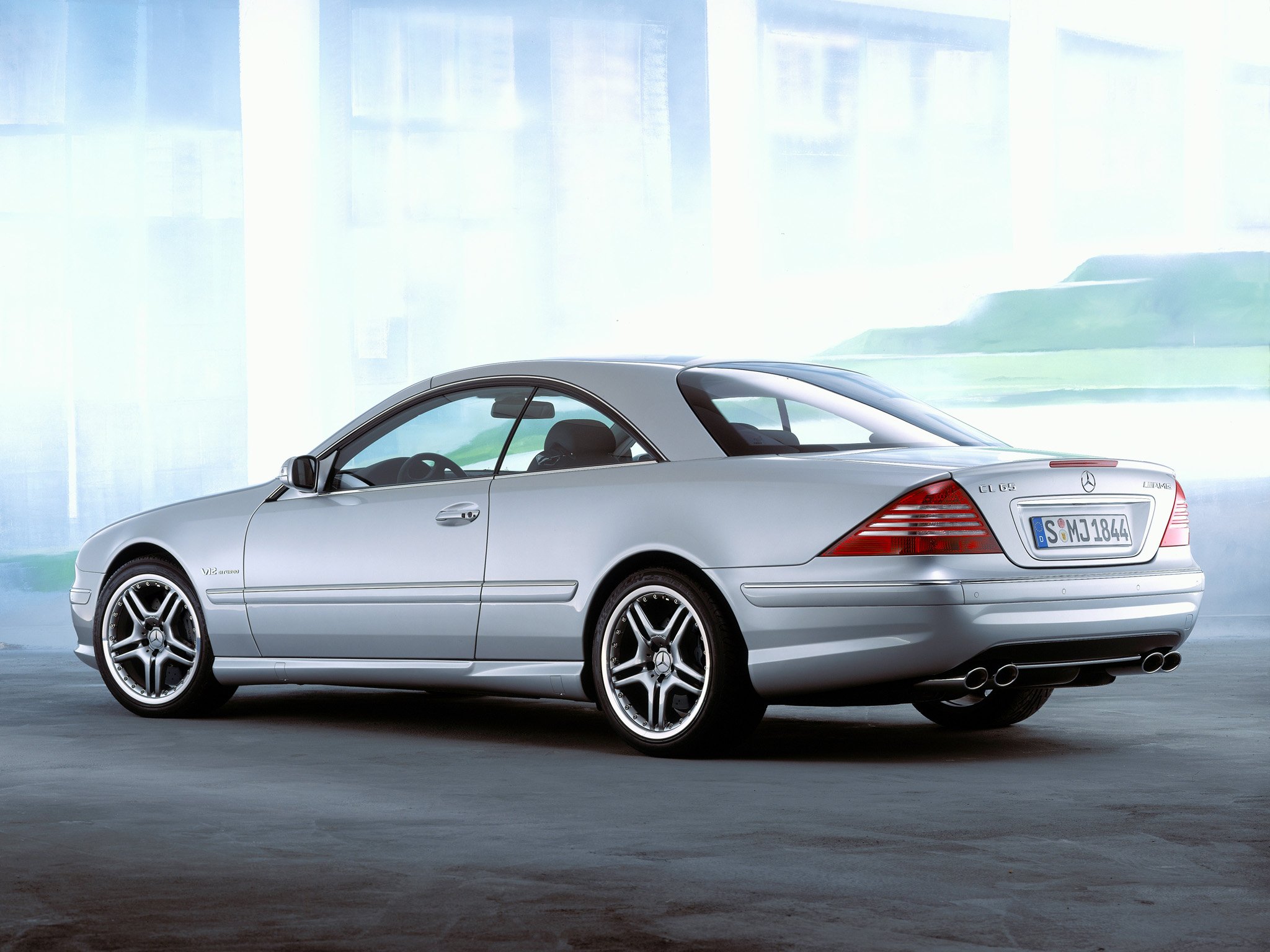 mercedes, Benz, Cl, 65, Amg, C215, 2003, Coupe, Cars Wallpaper