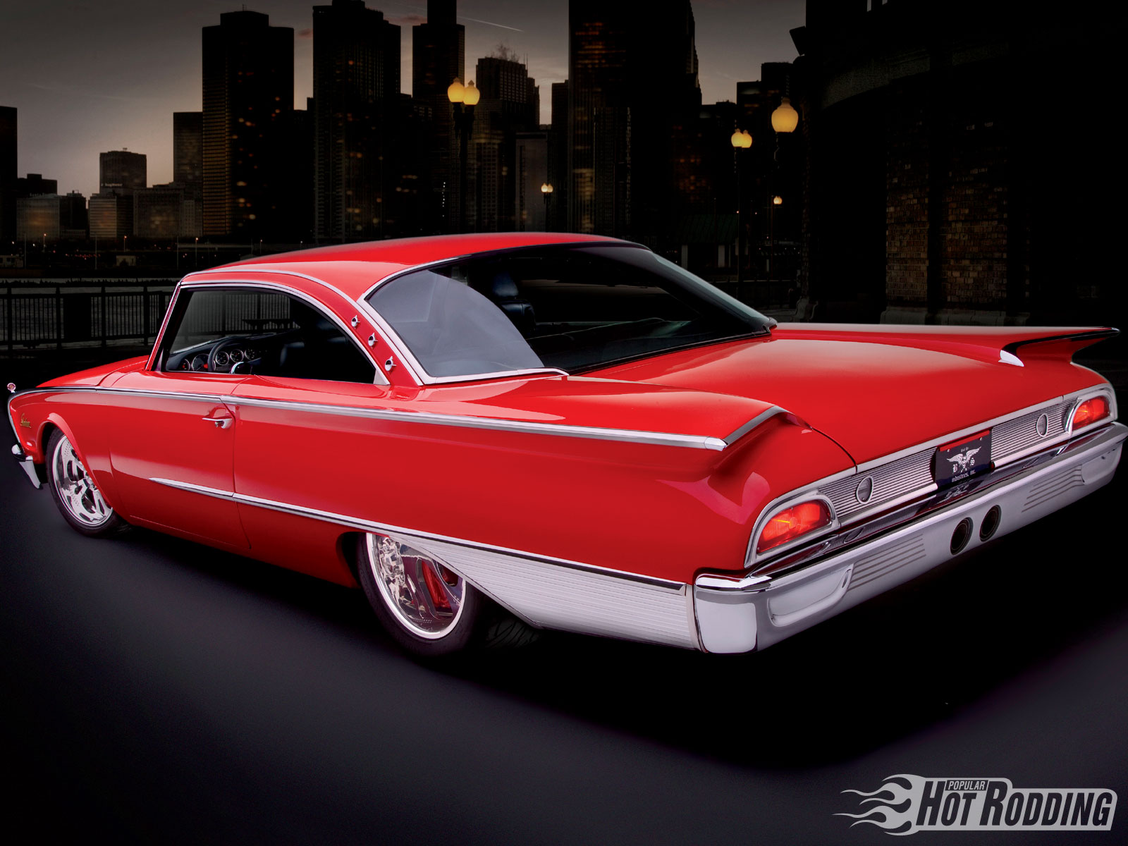 1960, Ford, Starliner, Luxury, Classic, Hot, Rod, Lowrider, Cities Wallpaper