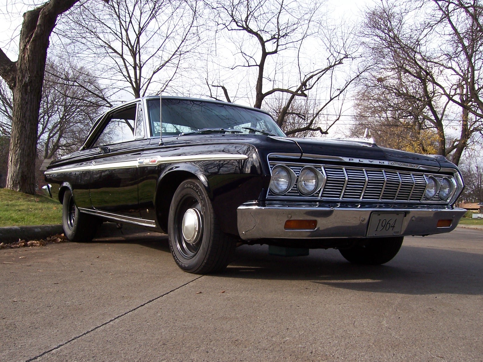 1964, Plymouth, Sport, Fury, Muscle, Classic, 383 Wallpaper