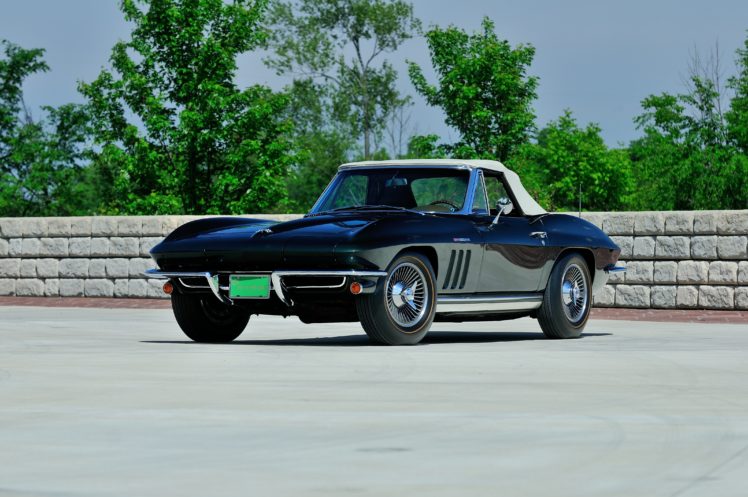 1965, Chevrolet, Corvette, Stingray, Ating, Ray, Muscle, Convertible, Classic, Old, Original, Usa,  01 HD Wallpaper Desktop Background