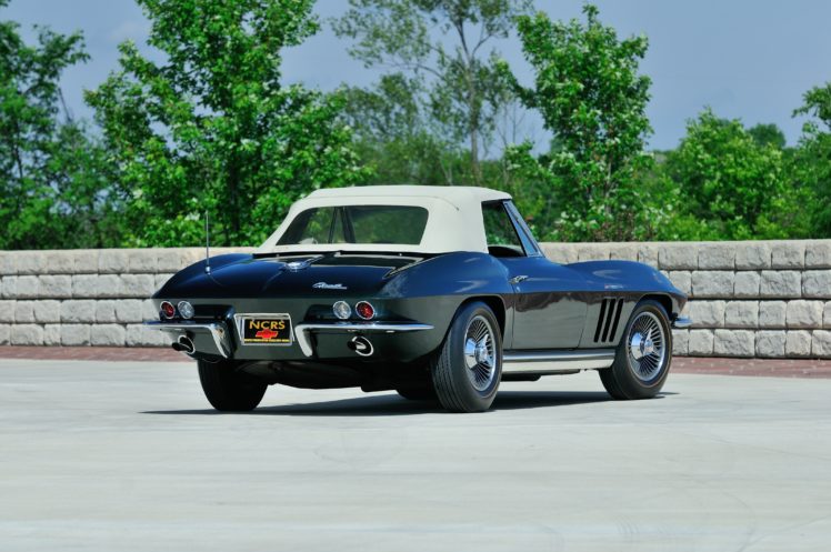 1965, Chevrolet, Corvette, Stingray, Ating, Ray, Muscle, Convertible, Classic, Old, Original, Usa,  03 HD Wallpaper Desktop Background