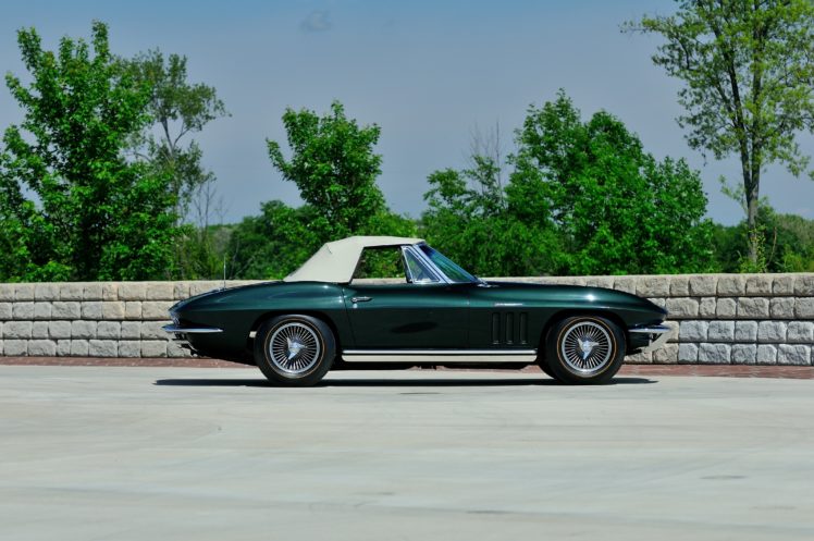 1965, Chevrolet, Corvette, Stingray, Ating, Ray, Muscle, Convertible, Classic, Old, Original, Usa,  02 HD Wallpaper Desktop Background