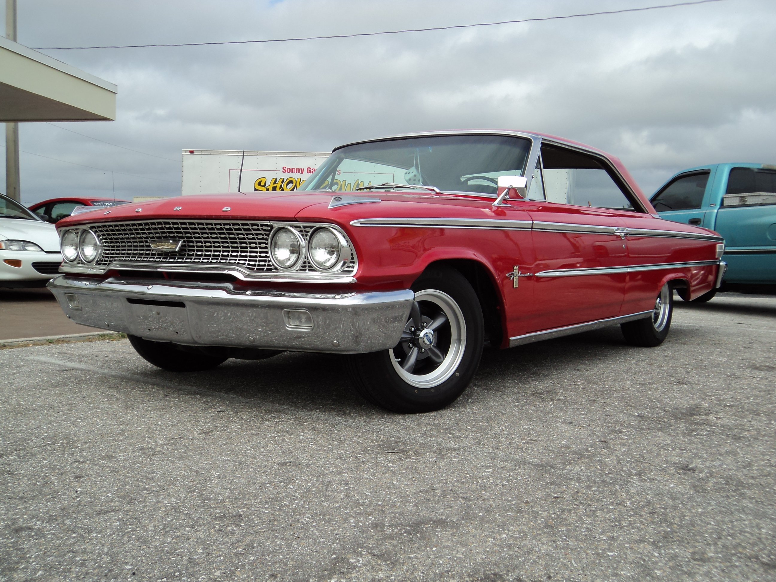 1963, Ford, Galaxie, 500, Muscle, Classic Wallpaper
