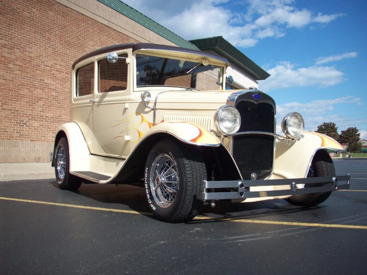 1931, Ford, Model a, Custom, Hot, Rod, Rods, Retro, Vintage HD Wallpaper Desktop Background