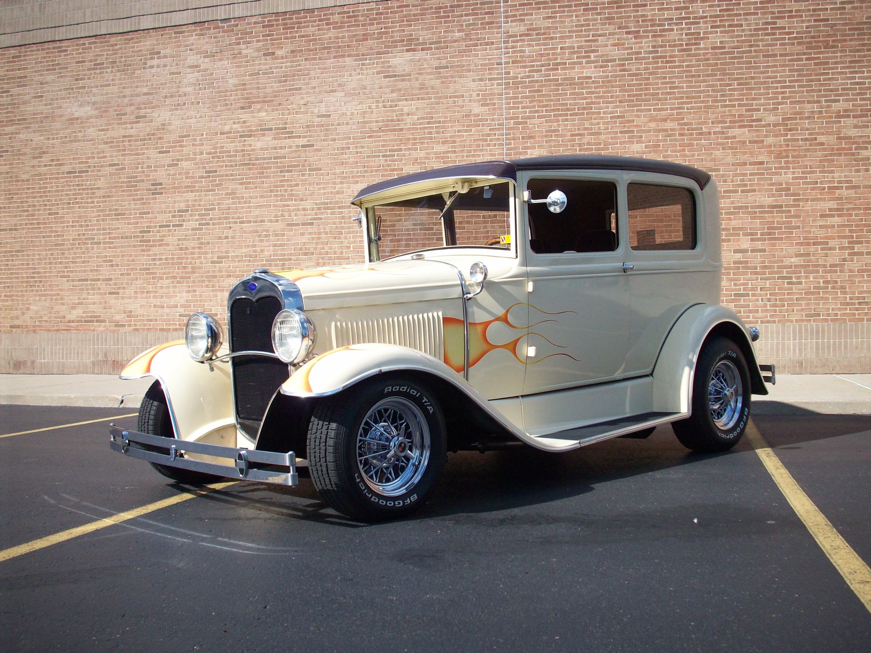 1931, Ford, Model a, Custom, Hot, Rod, Rods, Retro, Vintage Wallpaper