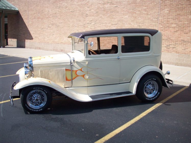 1931, Ford, Model a, Custom, Hot, Rod, Rods, Retro, Vintage HD Wallpaper Desktop Background