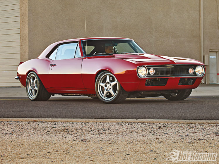 1967, Chevrolet, Camaro, Hot, Rod, Muscle, Cars HD Wallpaper Desktop Background