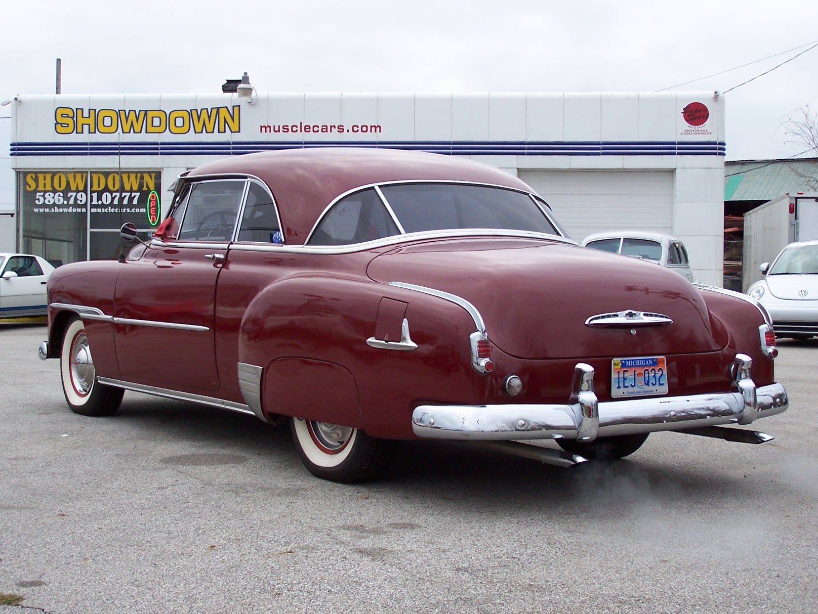 1951, Chevrolet, Two, Door, Deluxe, Luxury, Retro Wallpaper