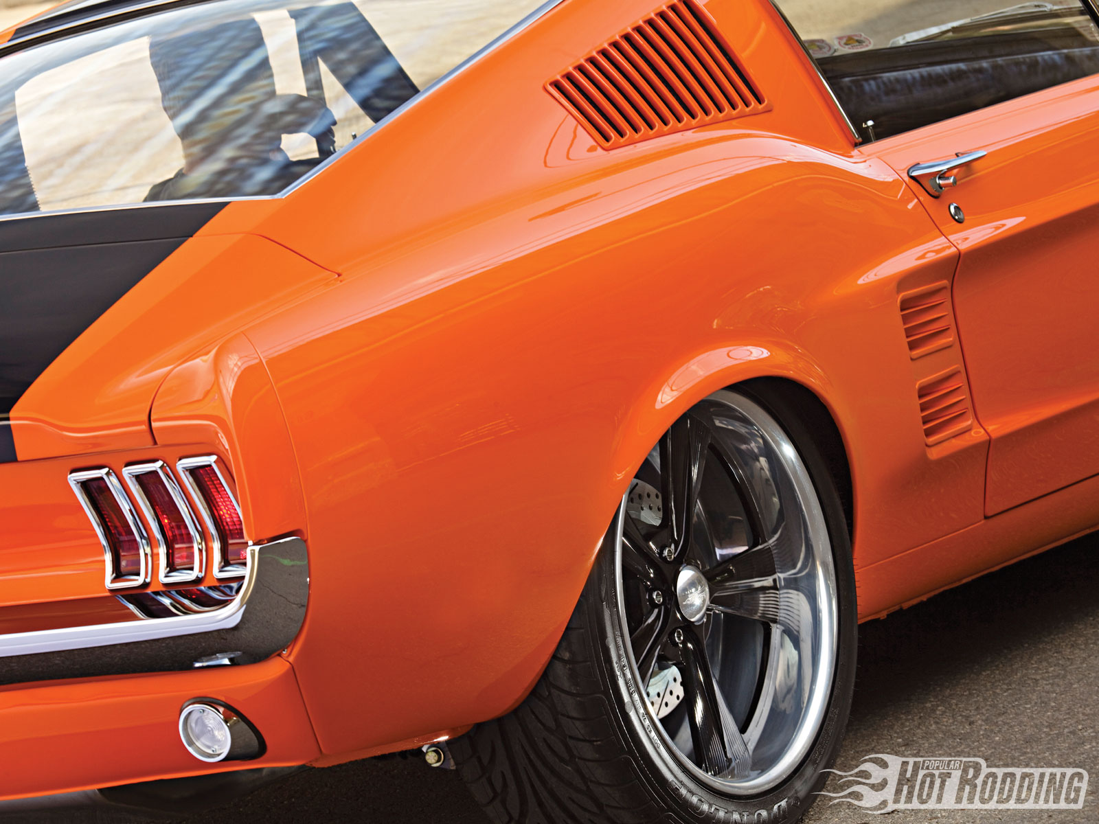 1967, Ford, Mustang, Fastback, Hot, Rod, Muscle, Cars, Taillight Wallpaper