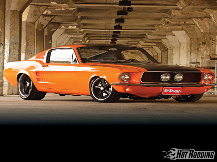 1967, Ford, Mustang, Fastback, Hot, Rod, Muscle, Cars HD Wallpaper Desktop Background