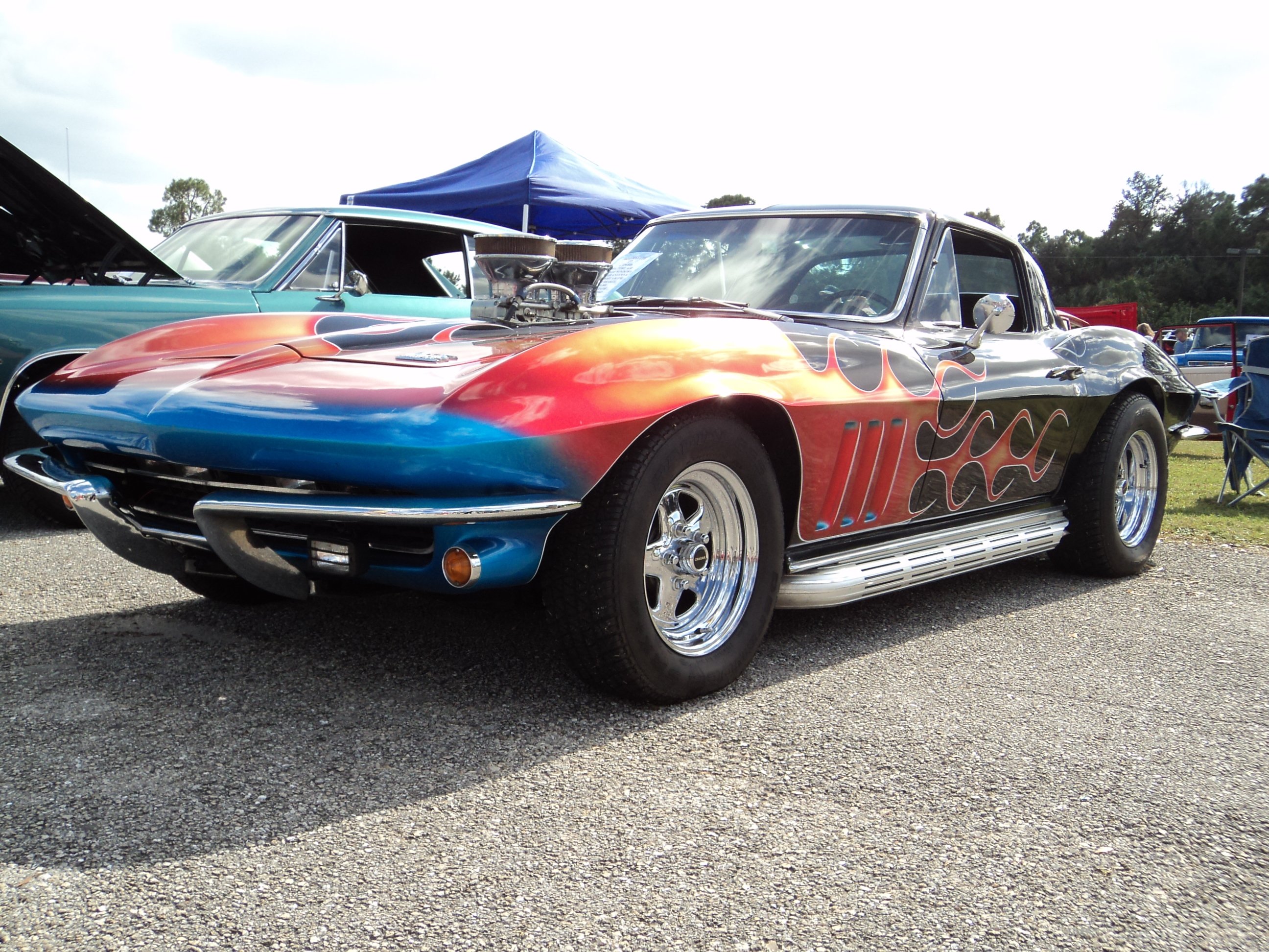 1964, Chevrolet, Custom, Corvette, Coupe, Hot, Rod, Rods, Muscle