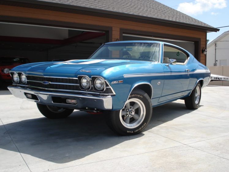 1969, Chevrolet, Yenko, Chevelle, Muscle, Classic, Hot, Rod, Rods HD Wallpaper Desktop Background