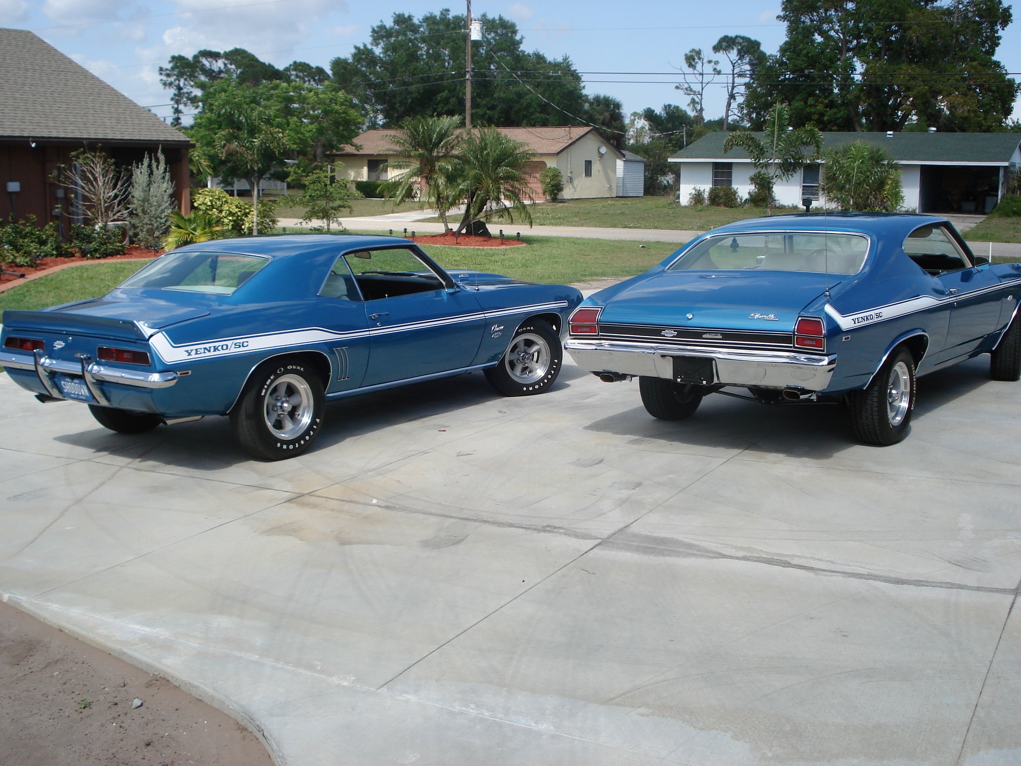 1969, Chevrolet, Yenko, Chevelle, Muscle, Classic, Hot, Rod, Rods Wallpaper