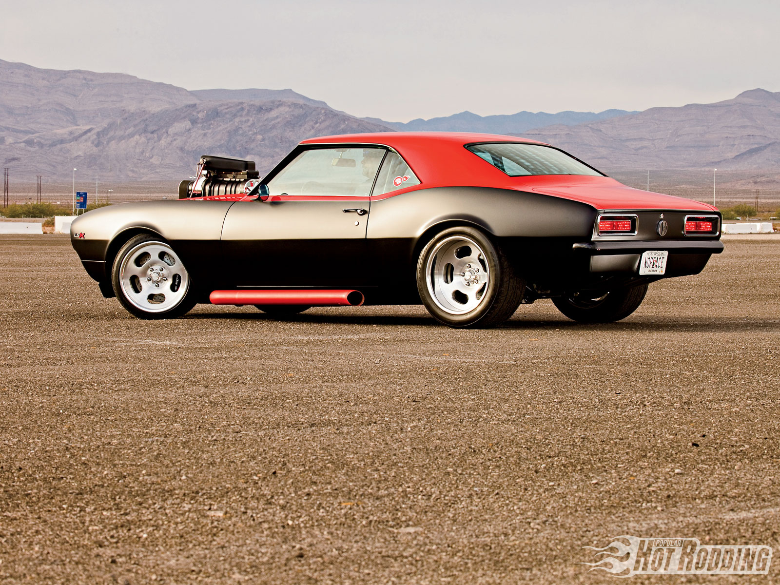 1968, Chevy, Camaro, Hot, Rod, Blown, Blower, Engine, Muscle, Cars Wallpaper