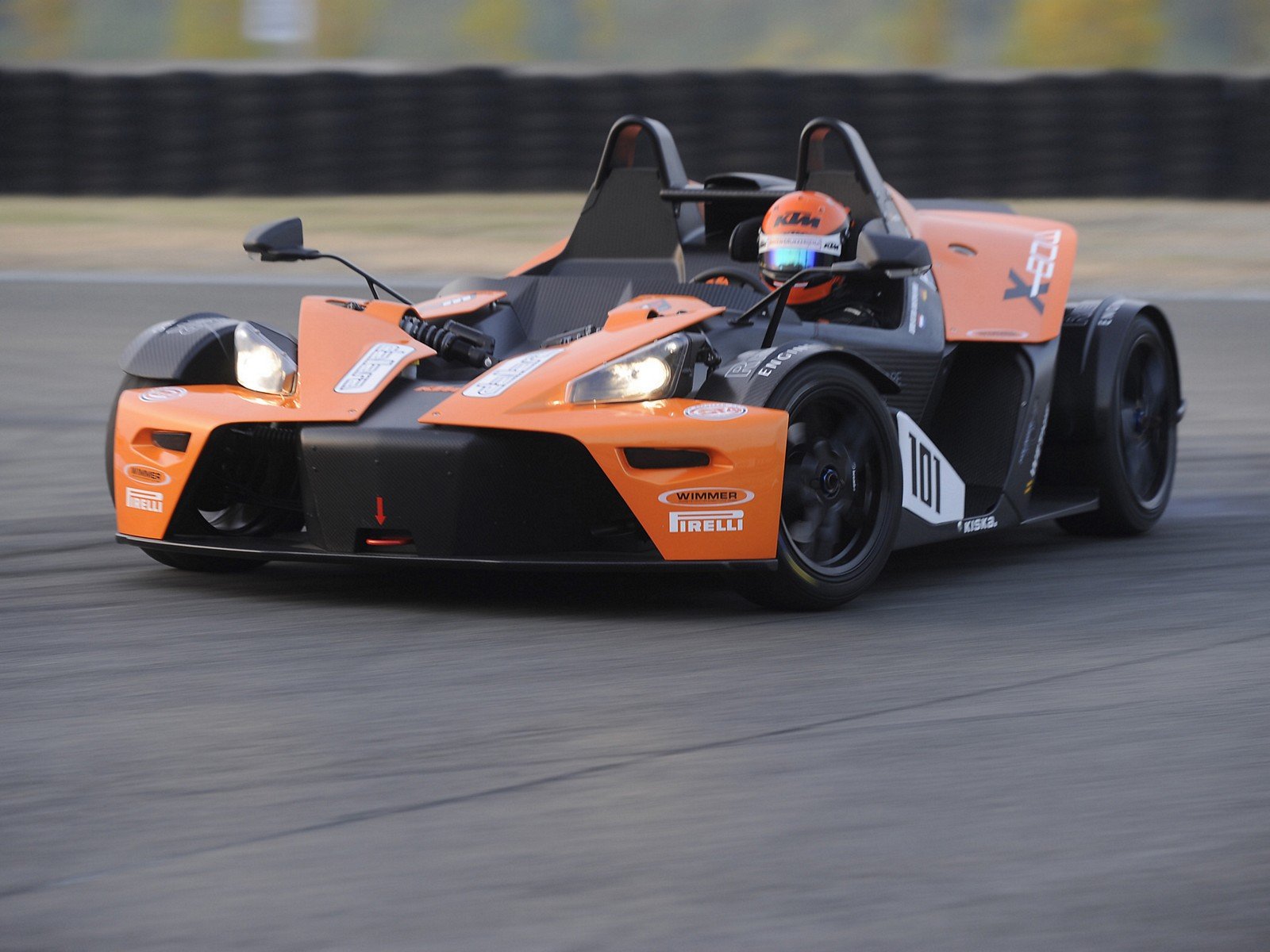 ktm, X bow, Gt4, 2008, Cars, Orange Wallpaper