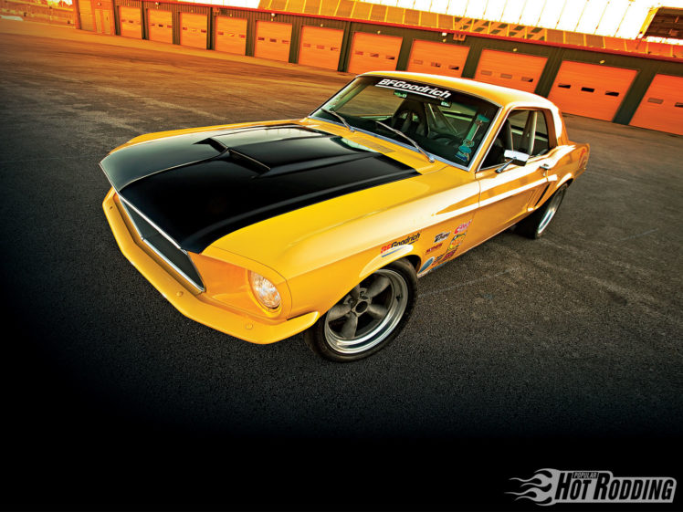 1968, Ford, Mustang, Hot, Rod, Muscle, Cars HD Wallpaper Desktop Background