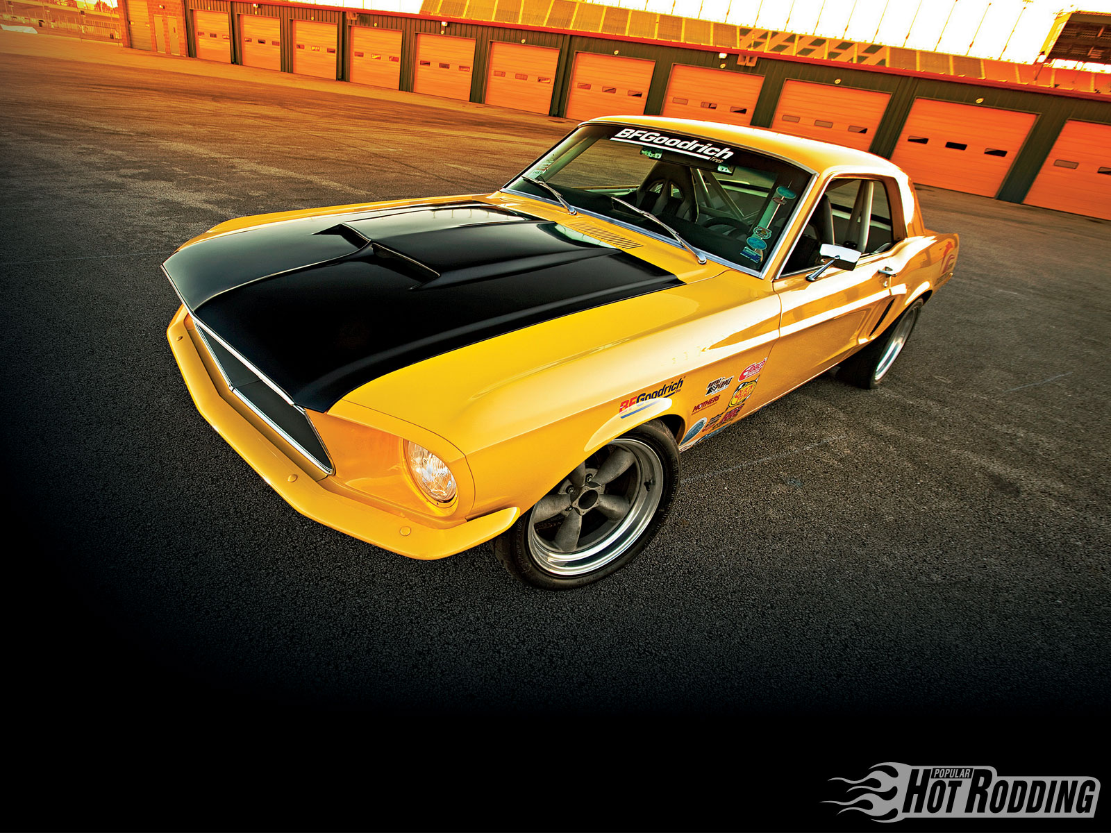 1968, Ford, Mustang, Hot, Rod, Muscle, Cars Wallpaper