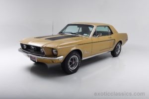 1968, Ford, Mustang, Classic, Cars, Pony