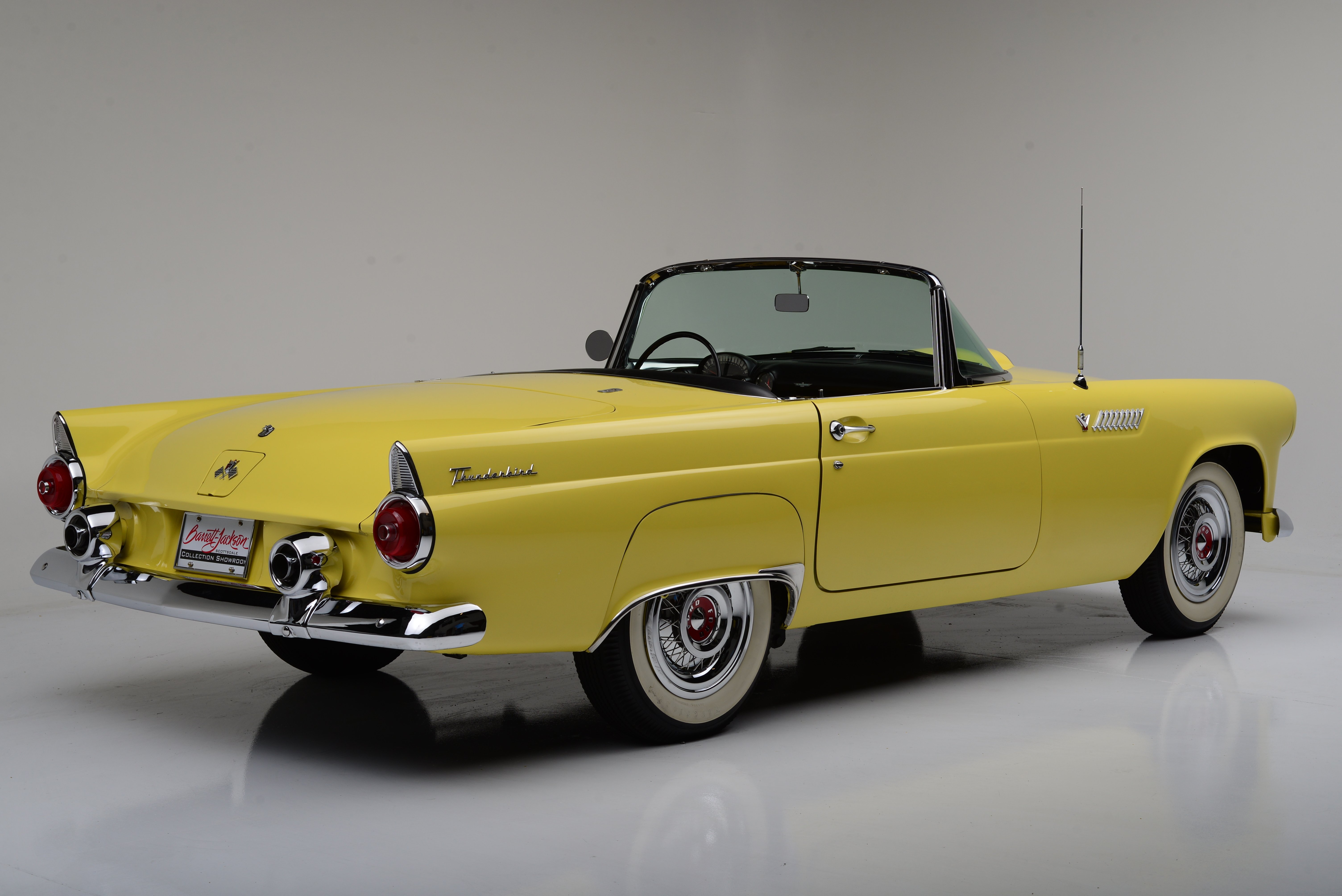 1955, Ford, Thunderbird, 2, Door, Convertible, Retro Wallpapers HD ...