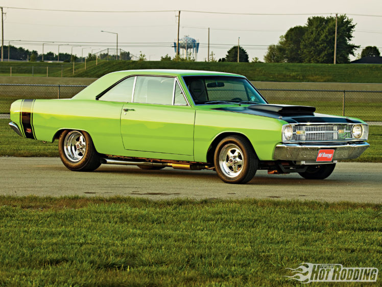 1969, Dodge, Dart, Gt, Hot, Rod, Muscle, Cars HD Wallpaper Desktop Background