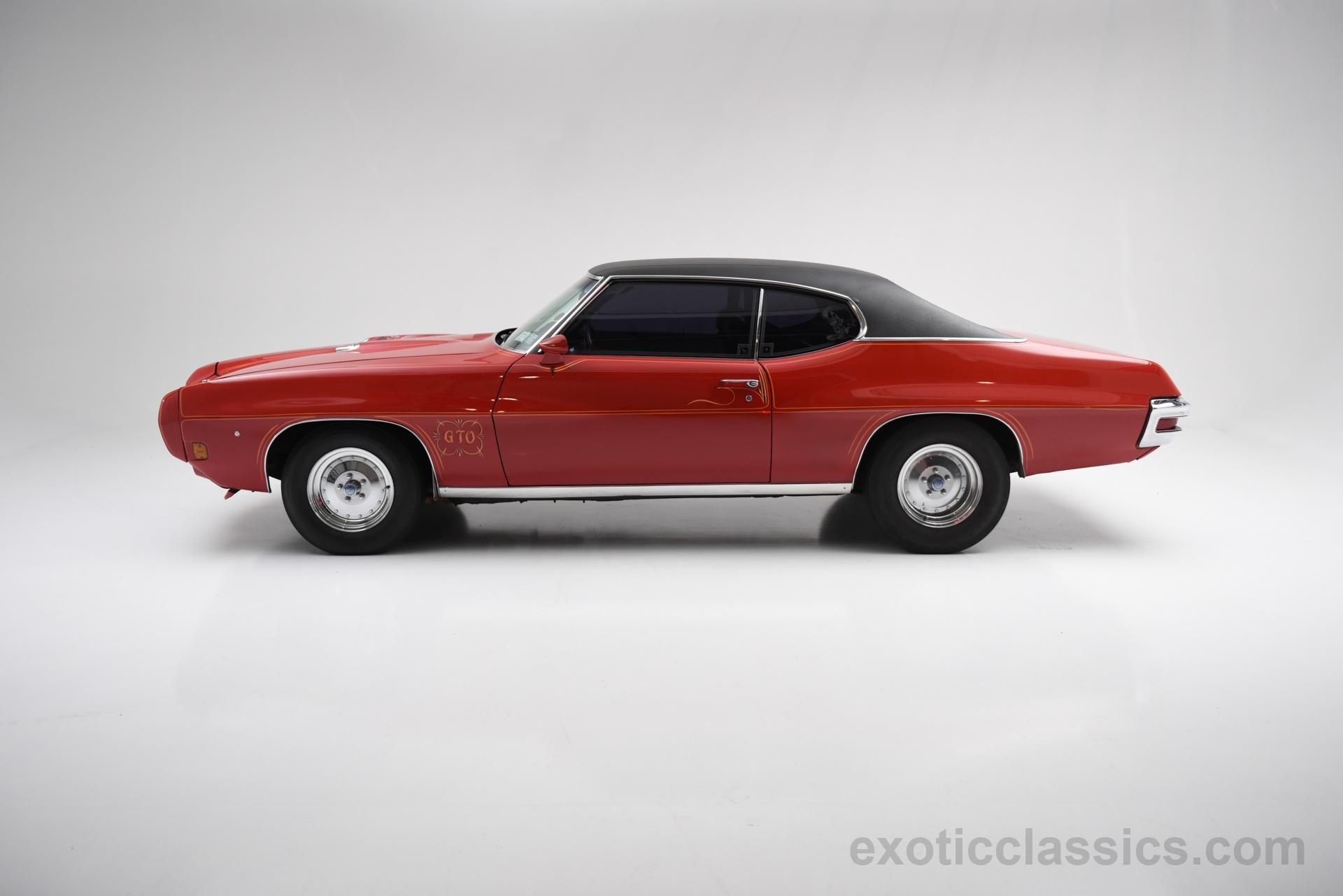 1970, Pontiac, Gto, Coupe, Classic, Cars, Red Wallpaper
