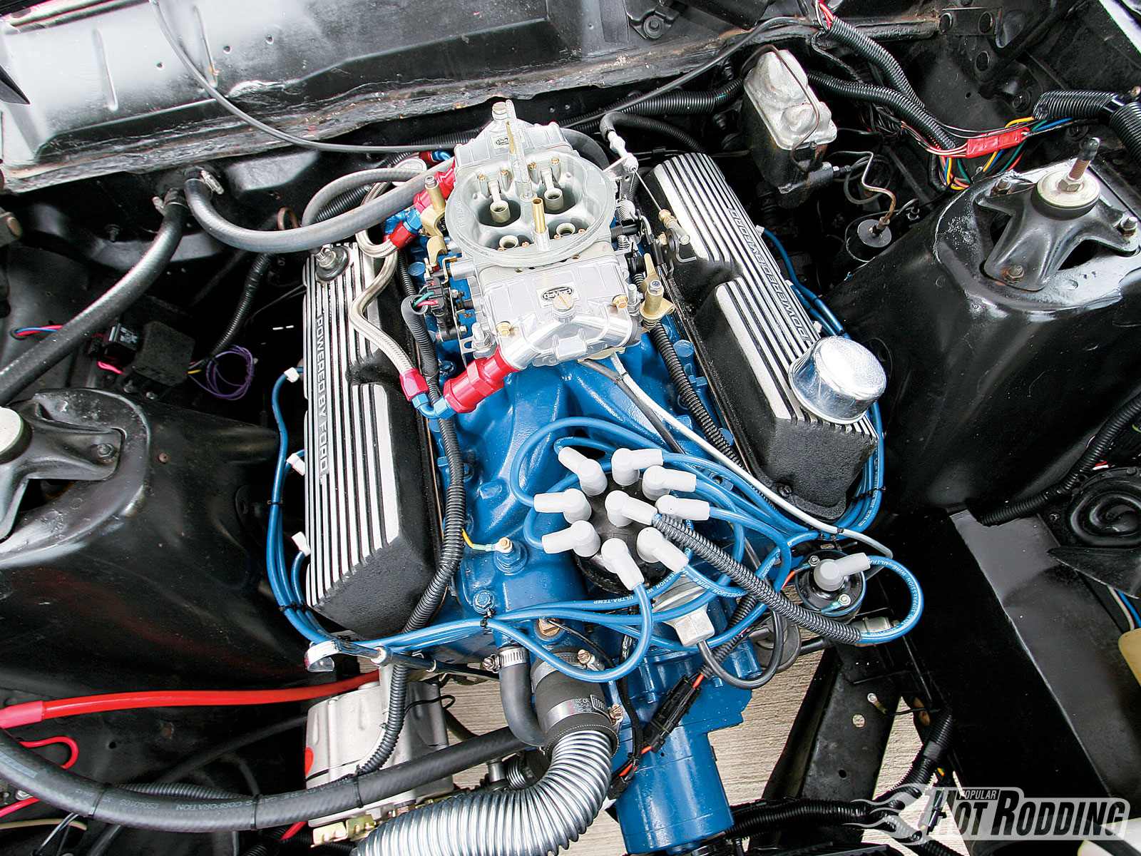 1969, Ford, Falcon, Hot, Rod, Muscle, Cars, Stationwagons, Engine Wallpaper