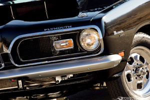 1969, Plymouth, Barracuda, Hot, Rod, Muscle, Cars, Headlight