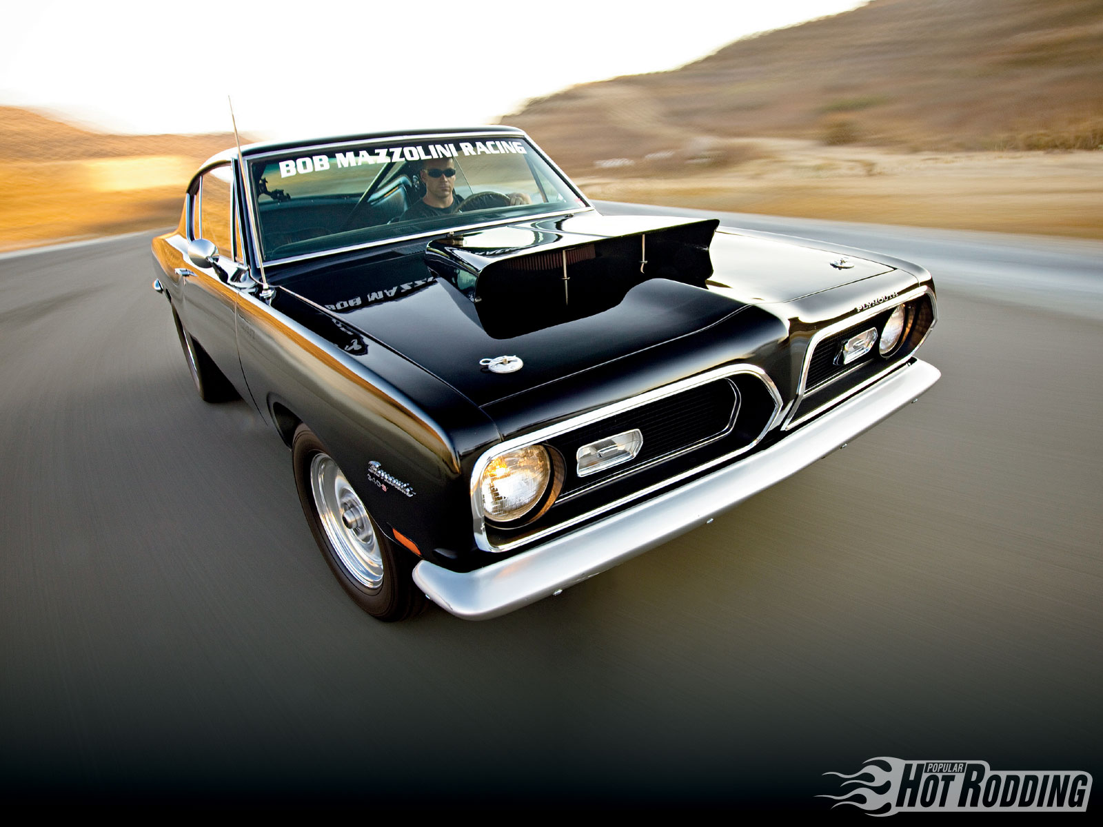1969, Plymouth, Barracuda, Hot, Rod, Muscle, Cars Wallpaper
