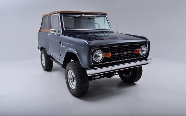 1974, Ford, Bronco, 4wd, All, Road, 4×4, Cars HD Wallpaper Desktop Background