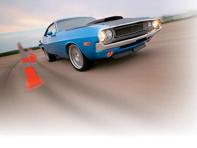 1970, Dodge, Challenger, Hot, Rod, Muscle, Cars HD Wallpaper Desktop Background