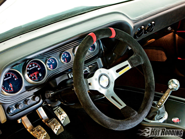 1970, Dodge, Challenger, Hot, Rod, Muscle, Cars, Interior, Dash, Steering HD Wallpaper Desktop Background
