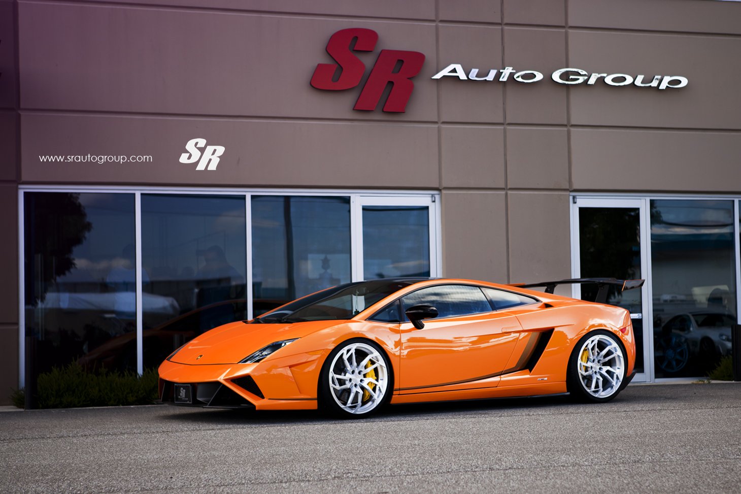 lamborghini, Gallardoi, Orange, Pur, Wheels, Cars Wallpaper