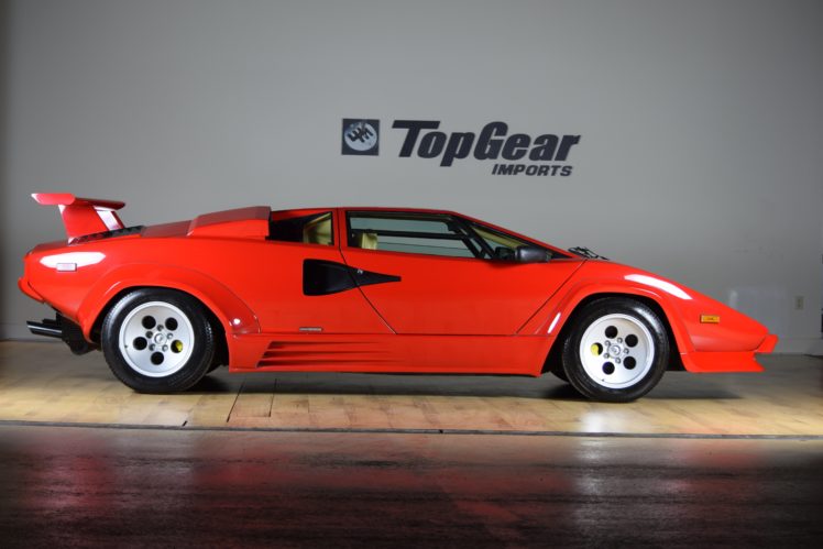 1988, Lamborghini, Countach, 5000, S, Supercar HD Wallpaper Desktop Background