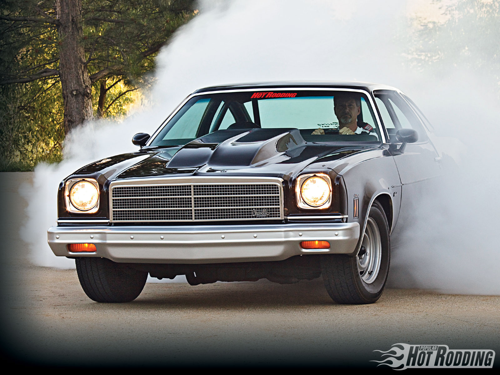 1974, Chevrolet, Chevelle, Hot, Rod, Muscle, Cars, Burnout, Smoke Wallpaper
