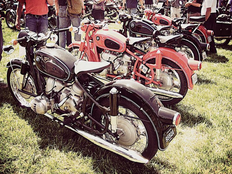 bmw, Vintage, Retro, Motorbike, Motorcycle, Bike HD Wallpaper Desktop Background