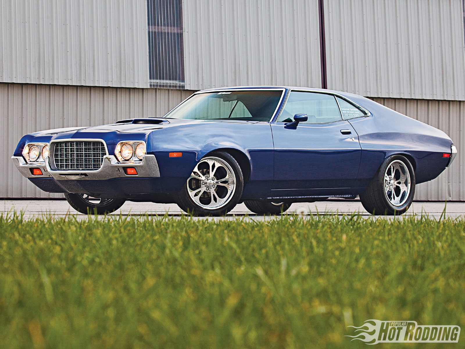 1972, Ford, Torino, Hot, Rod, Muscle, Cars Wallpaper