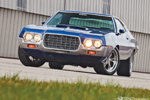 1972, Ford, Torino, Hot, Rod, Muscle, Cars
