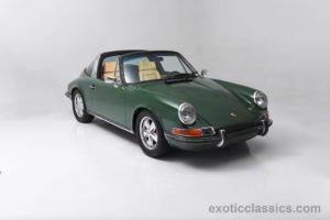 1969, Porsche, 911 e, Targa, Irish, Green, Cars, Classic
