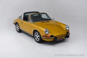 1973, Porsche, 911 t, Targa, Sportomatic, Metallic, Gold, Classic, Cars