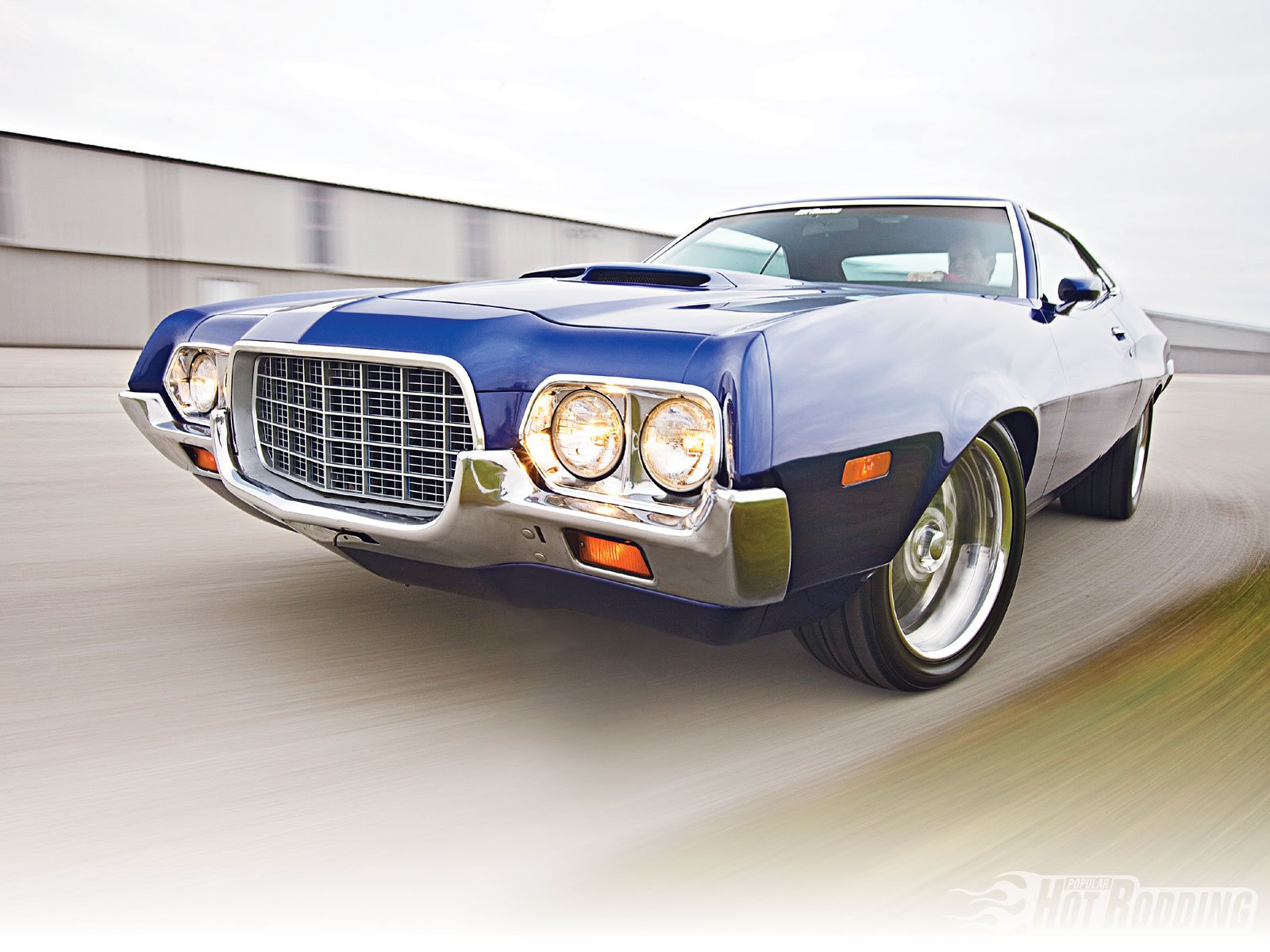 1972, Ford, Torino, Hot, Rod, Muscle, Cars Wallpaper