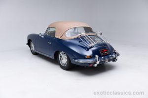 1965, Porsche, 356 sc, Cabriolet, Bali, Blue, Classic, Cars