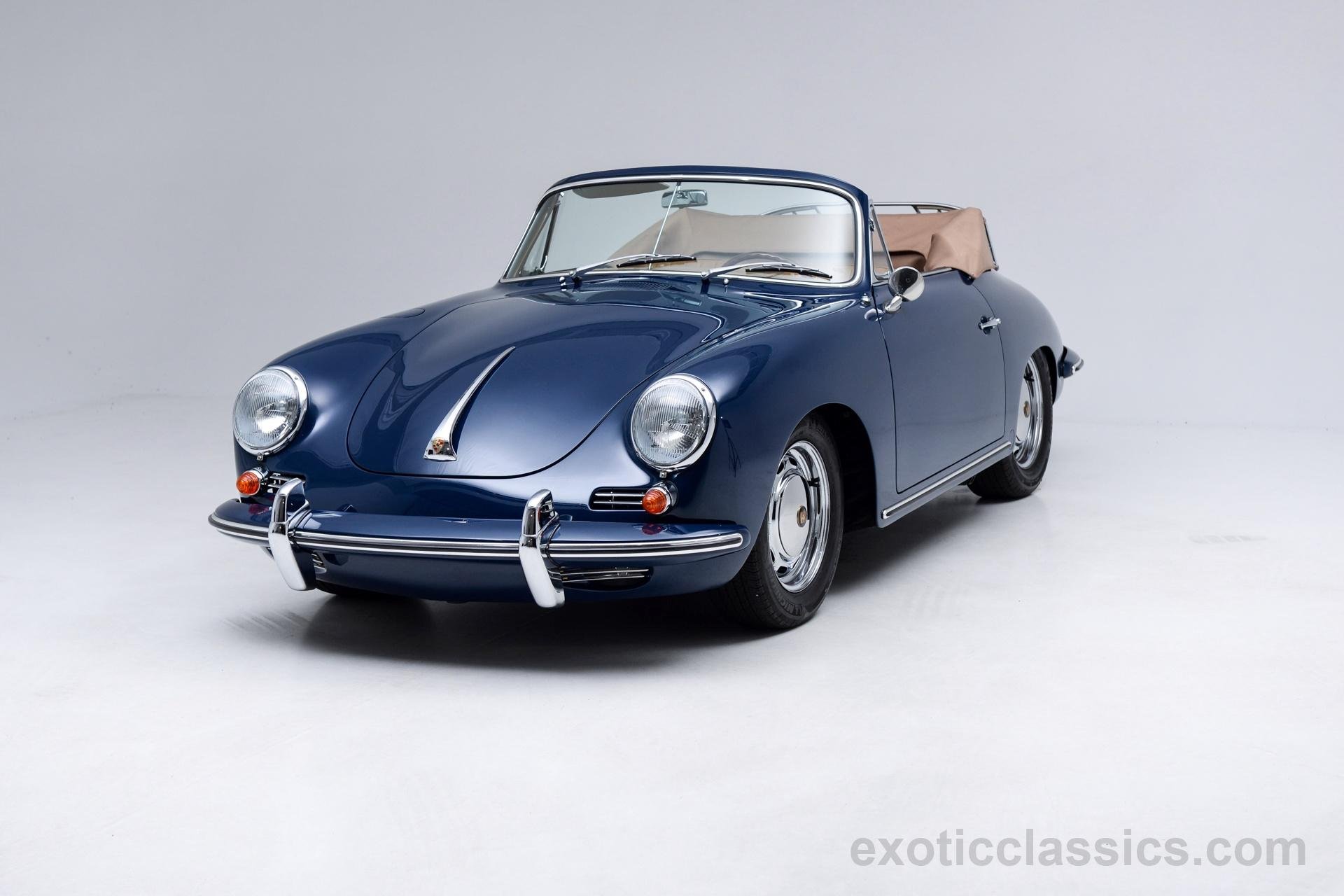 1965, Porsche, 356 sc, Cabriolet, Bali, Blue, Classic, Cars Wallpaper