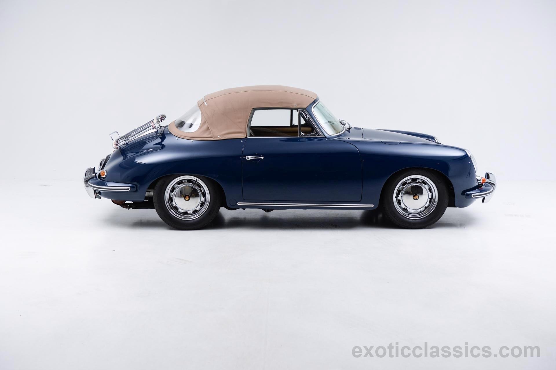 1965, Porsche, 356 sc, Cabriolet, Bali, Blue, Classic, Cars Wallpaper