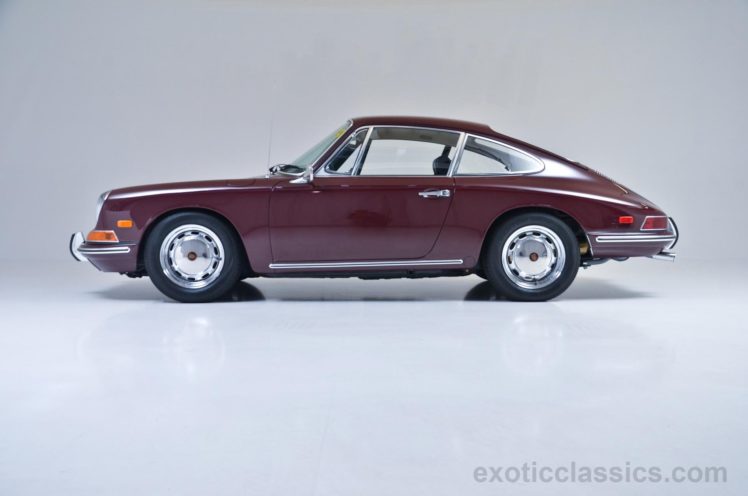 1968, Porsche, 912, Coupe, Burgundy, Classic, Cars HD Wallpaper Desktop Background