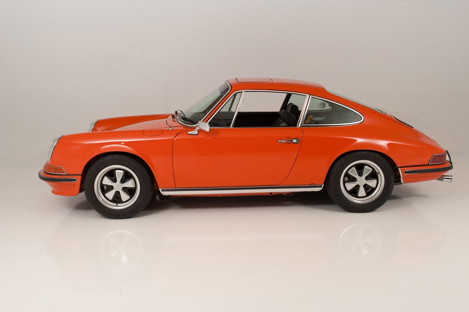 1968, Porsche, 911 s, Coupe, Orange, Classic, Cars Wallpaper