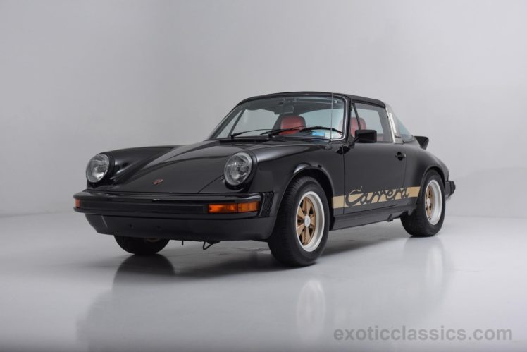 1974, Porsche, 911, Carrera, Targa, Black, Classic, Cars HD Wallpaper Desktop Background